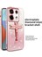 Xiaomi Redmi Note 13 Pro 5G Kılıf Dragonfly Tpu Çiçekler Glitter Telefon Kapağı-Pembe (Yurt Dışından) 2