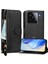 Xiaomi 15 Kılıf Fermuarlı Cep Çoklu Kart Yuvaları Deri Telefon Kapağı-Siyah Için (Yurt Dışından) 5
