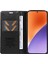 Xiaomi 15 Kılıf Manyetik Kapatma Deri Telefon Kapağı Litchi Doku-Siyah Için (Yurt Dışından) 2