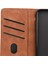 Xiaomi Poco C75 4G-Redmi 14R 5G-14C 4G Kılıf Pu Deri Darbeye Dayanıklı Koruma Cüzdan Telefon Kapağı-Kahverengi (Yurt Dışından) 5