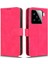 Xiaomi 15 Için Skin-Feel Anti-Drop Cüzdan Flip Telefon Kapağı-Gül (Yurt Dışından) 1
