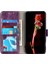 Xiaomi Redmi Note 14 Pro+ 5G-Note 14 Pro 5G Cüzdan Telefon Kılıfı Crazy Horse Doku-Mor (Yurt Dışından) 5