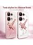 Xiaomi Redmi Için Not 13 Pro 4G-Poco M6 Pro 4G Kılıf Dragonfly Tpu Çiçekler Glitter Telefon Kapağı-Mavi (Yurt Dışından) 2