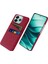 Xiaomi Redmi Note 14 5G Kılıf Bezi + Çift Kart Yuvalı Sert Pc Telefon Kapağı-Kırmızı (Yurt Dışından) 1