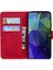 Xiaomi Redmi Note 14 5G-14 4G Kılıf Tiger Baskı Deri Cüzdan Telefon Kapağı-Kırmızı (Yurt Dışından) 2