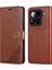 Xiaomi 15 Kılıf Çizilmez Pu Deri Cüzdan Telefon Kapağı-Kahverengi (Yurt Dışından) 1