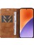 Xiaomi 15 Kılıf Manyetik Kapatma Deri Telefon Kapağı Litchi Doku-Kahverengi Için (Yurt Dışından) 2