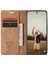 Xiaomi Poco X3 Gt-Xiaomi Redmi Not 10 Pro 5G (Çin) Kılıf Caseme 013 Serisi Kart Tutucu Deri Telefon Kapağı-Kahverengi (Yurt Dışından) 3