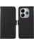 Xiaomi Redmi Note 14 4G Kılıf Litchi Doku Deri Rfıd Engelleme Telefon Kapağı-Siyah (Yurt Dışından) 1