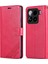 Xiaomi 15 Kılıf Çizilmez Pu Deri Cüzdan Telefon Kapağı-Kırmızı (Yurt Dışından) 1