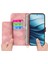 Xiaomi Redmi Note 14 5G-14 4G Kılıf Çiçek Desenli Pu Deri Cüzdan Telefon Kılıfı Askılı-Pembe (Yurt Dışından) 2