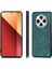 Xiaomi Redmi Için 14C 4G-14R 5G-Poco C75 4G Deri+Tpu Darbeye Dayanıklı Koruyucu Telefon Kapağı-Yeşil (Yurt Dışından) 4