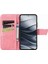 Xiaomi Redmi Note 14 5G Kılıf Pu Deri Cüzdan Telefon Kapağı Desenli-Pembe (Yurt Dışından) 2