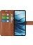 Xiaomi Redmi Note 14 5G-14 4G Çizilmez Buzağı Dokulu Deri Telefon Kılıfı-Açık Kahverengi (Yurt Dışından) 3