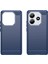 Xiaomi Redmi Note 14 5G Kılıf Karbon Fiber Doku Tpu Fırçalanmış Telefon Kapağı-Mavi Için (Yurt Dışından) 3
