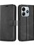 Xiaomi Redmi Note 14 5G-14 4G Çizilmez Buzağı Dokulu Deri Telefon Kılıfı-Siyah (Yurt Dışından) 1