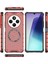 Xiaomi Poco C75 4G-Redmi 14R 5G-14C 4G Kılıf Magsafe Petek Tasarımı İle Uyumlu Tpu + Pc Telefon Kapağı-Kırmızı (Yurt Dışından) 4