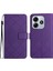 Xiaomi Redmi Note 14 5G Baskı Pu Deri Flip Folyo Kapak-Koyu Mor Için (Yurt Dışından) 1