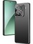 Xiaomi 15 Pro Kılıf Pc+Tpu Lens Filmli Mat Arka Telefon Kapağı-Siyah (Yurt Dışından) 1