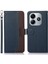 Xiaomi Redmi Note 14 4G Kılıf Için Rfıd Engelleme Cüzdan Pu Deri Telefon Kapağı-Mavi (Yurt Dışından) 1