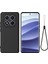 Xiaomi Redmi Note 14 Pro 5G Kılıf El Kayışı İle Sıvı Silikon Çizilmez Telefon Kılıfı-Siyah (Yurt Dışından) 1