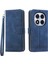 Dıerfeng Df-03 Xiaomi Redmi Note 14 Pro 5G Hatları Künye Cüzdan Telefon Kapağı-Mavi (Yurt Dışından) 1
