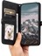 Xiaomi 15 Kılıf Için Skin Feel Totem Baskılı Cüzdan Deri Telefon Kapağı-Siyah (Yurt Dışından) 4
