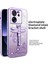 Xiaomi 13T-13T Pro Kılıf Dragonfly Tpu Çiçekler Glitter Telefon Kapağı-Mor Için (Yurt Dışından) 4