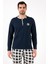 Kareli Pamuklu Regular Fit Uzun Kollu Pijama Takımı Erkek PİJAMA TAKIMI 60961003 3