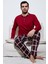 Ekoseli Pamuklu Regular Fit Uzun Kollu Pijama Takımı Erkek PİJAMA TAKIMI 60961005 5