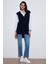 Modest Standart Fit Gömlek Yaka Tesettür Triko Tunik Bayan TUNİK 4612148 2
