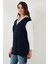 Modest Standart Fit Gömlek Yaka Tesettür Triko Tunik Bayan TUNİK 4612148 4