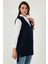 Modest Standart Fit Gömlek Yaka Tesettür Triko Tunik Bayan TUNİK 4612148 6