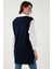 Modest Standart Fit Gömlek Yaka Tesettür Triko Tunik Bayan TUNİK 4612148 7