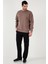 Regular Fit Bisiklet Yaka Pamuklu İçi Tüylü Yumuşak Şardonlu Sweat Erkek SWEAT 5905255 2