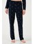 Streç Regular Fit Apaş Yaka Beli Lastikli Pijama Takımı Bayan PİJAMA TAKIMI 65720501 6