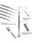 Mikro Hassas Mücevher Tornavidası 0.6-1.6mm 8 Parça Saat Seti 8 Ekstra Yedek Bıçakla (Yurt Dışından) 3