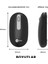 WS207 Kablosuz 1600DPI 4 Tuşlu Sessiz Şarj Edilebilir Optik Mouse Siyah 2