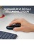 WS207 Kablosuz 1600DPI 4 Tuşlu Sessiz Şarj Edilebilir Optik Mouse Siyah 7
