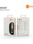 WS207 Kablosuz 1600DPI 4 Tuşlu Sessiz Şarj Edilebilir Optik Mouse Siyah 8