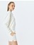 Çizgili Modal Karışımlı Oversize V Yaka Spor Sweatshirt 2
