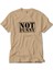 Not Funny Krem Tişört 1