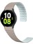 Samsung Galaxy Watch 5 44 mm İçin Uyumlu Kayış Kordonu KRD-111 20MM Çizgili Desenli Silikon Kordon 1