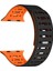 Apple Watch 7 41 mm Için Uyumlu Kayış Kordonu KRD-124 Silikon Kordon Strap Kayış 1