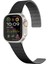 Watch 44 mm İçin Uyumlu Kayış Kordonu KRD-111 Çizgili Desenli Silikon Kordon 1
