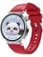 Huawei Gt4 41 mm İçin Uyumlu Kayış Kordonu KRD-129 18MM Silikon Kordon Strap Kayış 1