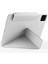 Xiaomi Pad 6s Pro 12.4 Kılıf Pc+Pu Deri Origami Manyetik Tablet Kapağı-Gri (Yurt Dışından) 3
