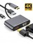 Type-C Den 4K HDMI VGA Görüntü Aktarma Akıllı Cihaz Bilgisayar Ayarlı Adaptör Port 2
