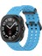 Samsung Galaxy Watch Ultra 47 mm İçin Uyumlu Kayış Kordonu KRD-118 Tırtıklı Tasarım Silikon Kordon 1