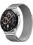 Samsung Gear S2 İçin Uyumlu Kayış Kordonu Band-12 20 mm Metal Hasır Kordon 1